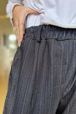 Wall Street Stretch Herringbone City Pant Navy
